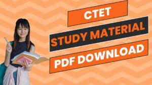 CTET Study Material PDF Download