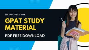 GPAT Study Material PDF Download