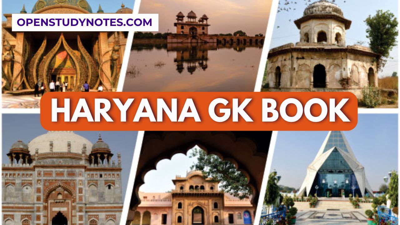 Haryana GK Books Free Download