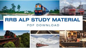 RRB ALP Study Material PDF Download