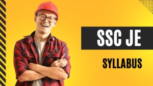 SSC JE Syllabus