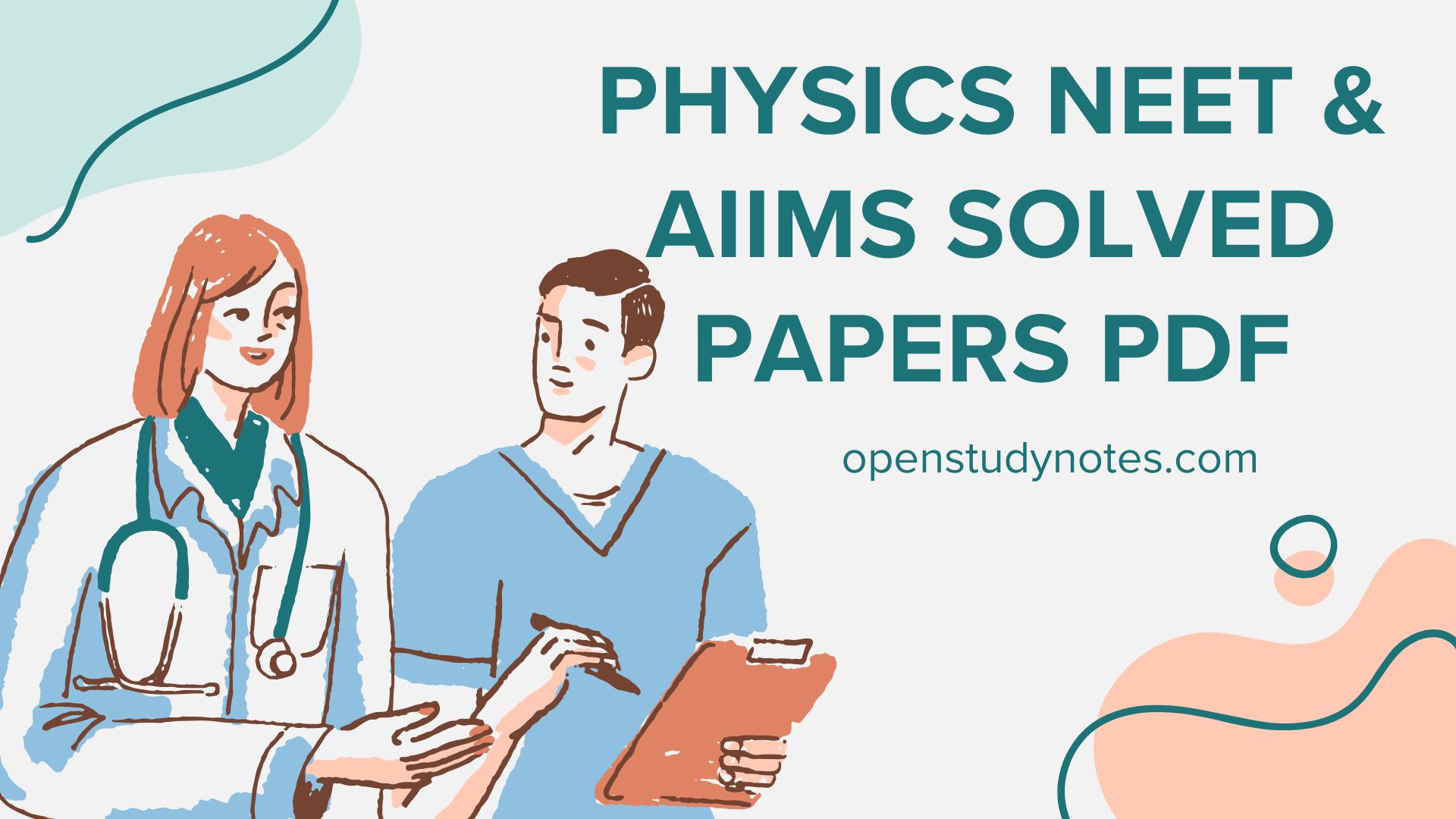 30 Years Physics NEET and AIIMS Solved Papers PDF, Physics NEET & AIIMS Solved Papers PDF